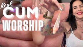Real Cum Worship JOI
