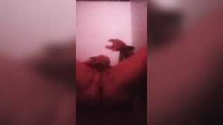 Finger-tickling my own booty and milking off in public gloryhole while numerous folks apex thru the crevasses