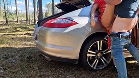 Caught Fucking In Forest