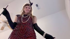 London Evans' Roaring '20s Giantess Fantasy HD â€“ POV Tiny Thrills Await!