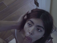 Curious lil stepsister cant wait to fuck