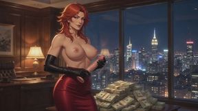 Financial Domination Stories #3: Copper-Haired Goddess Confession