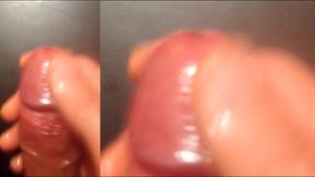 Twink's sloppy oil massage edging to big cumshot and moaning orgasm