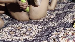 Payasi Hot bibi ko land🍆 or kaddu se chudai kiya
