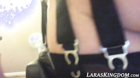 Provocative lingerie MOMMY hardcore solo beaver fingering