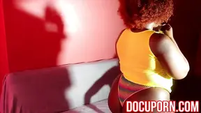 Queen gets a dirty three-way with big black cocks