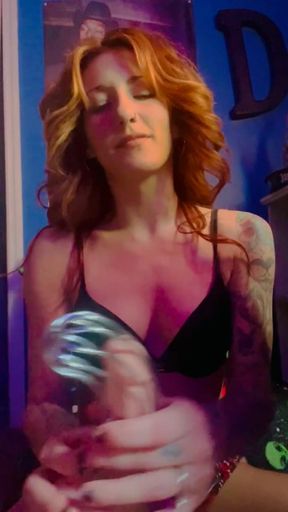 Morning JOI for locked cock PT2 *release*