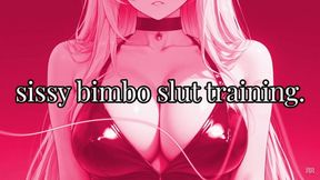 [Erotic Audio] Sissy Bimbo Slut Training