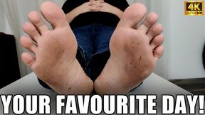 KingMarti: Foot Worship Day - 4k UHD 2160p - MOV