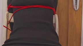 Kayleigh gets tied up and enjoys it
