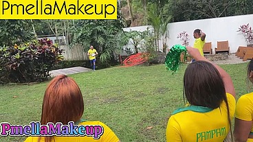 O Brasil não ganhou, mas aqui os 3 dotados entraram com bola e tudo!
