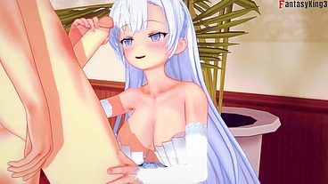 Argus Fucking hard step - RED - Azur Lane - Full & POV on Sheer & PTRN: Fantasyking3