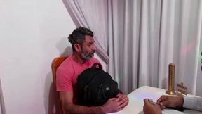 fui em uma consulta e ganhei uma foda