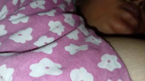 Stepmom sharing bed with stepson