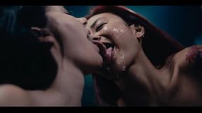 Lesbian lust fest - insatiable girls unleashing torrential flow of sticky feminine fluid