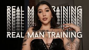 Real Man Training by Devillish Goddess Ileana | FemdomPOV Mental Domination Positive Femdom