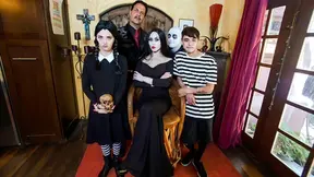 Adams Family parody orgy