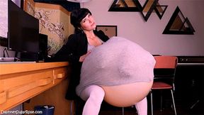 Backwards Big Belly Vore Boss Fantasy , Pt 1 - Mp4 1920x1080p