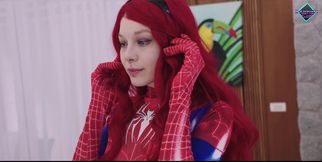 Spider Woman and Her Wet Needy Spider Holes. Thor's Hammer Cream