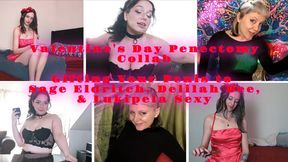 Valentine's Day Penectomy Collab featuring Sage Eldritch, Delilah Dee, & Lukipela Sexy SD