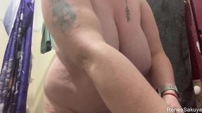 Lotioning Tits, Body and Ass After Shower
