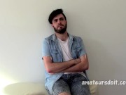 Mitch Aussie Bear Cub Gets Himself Off In His Leather Harness & Monster Cock Dildo