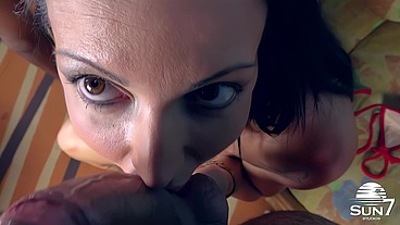 Visão do Produtor dessa FODA com a safada da ELISA SANCHES - Turma do Sexo - Gozadinha - Osama