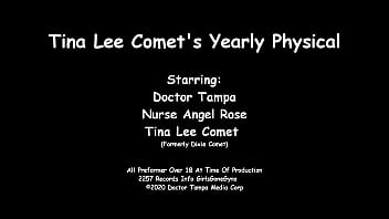 Tina Lee Comet Gets Embarrassed During Yearly Gyno Exam By Doctor Tampa &amp_ Nurse Angel Rose At GirlsGoneGyno Reup