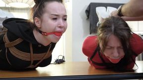 EXTREME HOGTIE SUFFERING: KIRA AND ARWEN COMPETITION (HD)