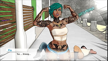 Divine Heel [ FETISH Hentai Game ] Ep.1 sexy best friend is falling in love with him !