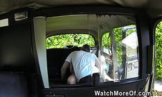 Finally I fuck Lucy hard inside my taxi