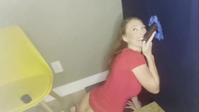 BRANDI GETS IMPREGNATED BY BBC STRANGER AT HER FIRST GLORY HOLE INTERRACIAL