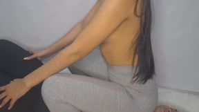 Latina Sits on BBW’s Boobs – Soft & Hot”