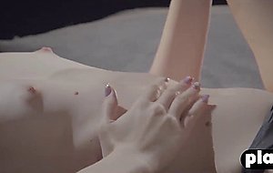 Hot tighty redhead babe in a fantastic hard sex with him