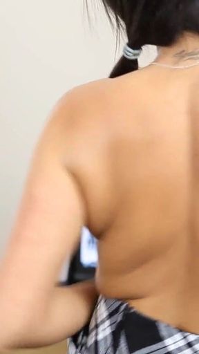 Simone - College Girl Striptease