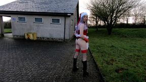 Crossdressing Santa-Claus
