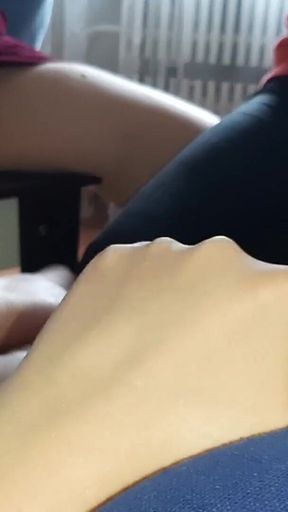 Three Lesbian Colleagues Cum Three Times in the Office at the Same Time