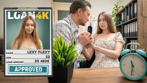 Lexy Flexy gets her tight pussy pounded by Stanley Johnson in public & swallows his cum