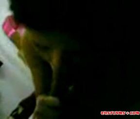 Malaysian girl in a close-up amateur video.
