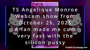 ts angelique monroe - webcam show from october 26, 2025