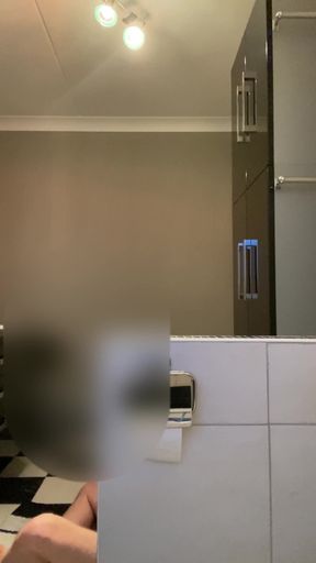 Emotional moment from "Busting An Unexpected Orgasm Out Of My Left Ball - SelfBBenthusiast"