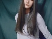 男の娘オナニー Japanese crossdresser teasing