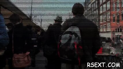 Beguiling brunette Martina craving for a fuck