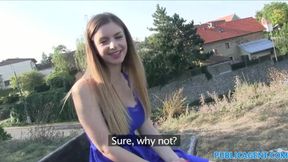 Public Agent Huge Natural Boobs Seduced