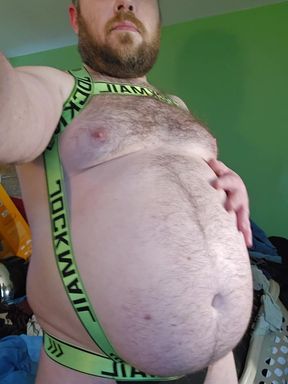 Big Boy in a Harness