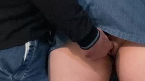 Wow!!! Perv Stranger's Hand in My Sexy Panties