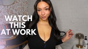 Watch This At Work: Financial Domination Tease and Humiliation