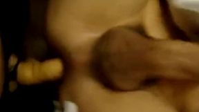 sissy trans crossdresser getting fucked by her step sister strap on