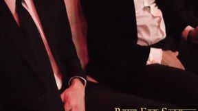 ”Hot Austin pounds his butt on the thick big dick with master Felix Kamp & Le”