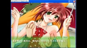 Cute Anime Girl Hazuki Gets naughty in Hot Eroge Scene